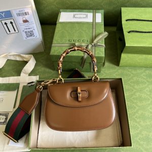 Gucci Bamboo 1947 Small Top Handle Bag Cuir  For Women 8,3in/21cm 675797 10ODT 2579