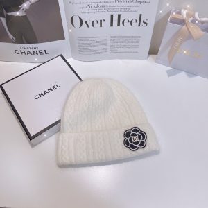 Chanel Beanie White