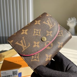 Louis Vuitton Ariane Wallet Monogram Canvas Fuchisa For Women, Women's Wallet 12cm LV M62036