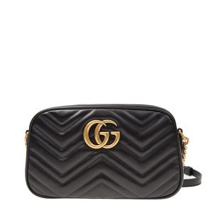 GUCCI MARMONT SMALL MATELASSE SHOULDER BAG 447632 DTD1T 1000