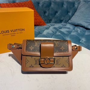 Louis Vuitton Dauphine Bumbag Monogram And Monogram Reverse Canvas For Women, Women's Belt Bags 7.5in/19cm LV M44586