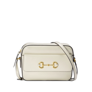 GUCCI HORSEBIT 1955 SMALL SHOULDER BAG WHITE 22.5CM ?645454 1DB0G 9022