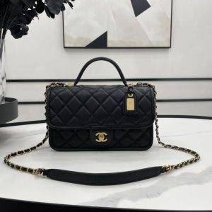 Chanel AS3653 22K Bag Black For Women, Women's Bags 9.8in/25cm