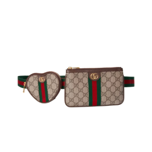 GUCCI OPHIDIA MULTIPURPOSE BELT BEIGE 12CM 698805 96IWG 8745