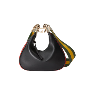 GUCCI GG ATTACHE SMALL SHOULDER BAG IN BLACK 23CM ?699409 UXWBG 1037