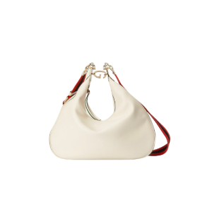 GUCCI GG ATTACHE SMALL SHOULDER BAG IN WHITE 23CM 702823 UXWBG 9109