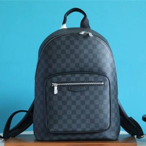 Louis Vuitton Josh Backpack Damier Graphite Canvas For Men, Men's Bags 40cm LV N40365