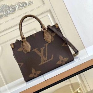 Louis Vuitton OnTheGo PM Monogram Canvas For Women, Women's Handbags, Shoulder Bags 9.8in/25cm LV
