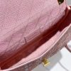 Christian Dior Medium Dior Caro Bag Pink, For Women, Women’s Handbags 27.5cm/10.8in CD