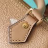 Louis Vuitton Nano Speedy Monogram Empreinte Arizona Beige / Cream For Women, Women's Handbags, Shoulder And Crossbody Bags 6.3in/16cm LV M81457