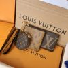 Louis Vuitton Trio Pouch Monogram Giant, Monogram Reverse And Monogram Mini Canvas For Women, Women's Wallet 7.7in/19.5cm LV M68756