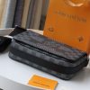 Louis Vuitton Studio Messenger Damier Graphite Gray For Men, Men's Bags, Shoulder And Crossbody Bags 9.3in/25.3cm LV N50013