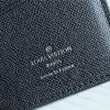 Louis Vuitton Brazza Wallet Monogram Pastel Noir Canvas For Men, Men's Wallet 7.5in/19cm LV