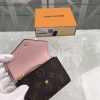 Louis Vuitton Victorine Wallet Monogram Canvas Rose Ballerine Pink For Women, Women's Wallet 4.7in/12cm LV M62360