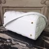 Christian Dior Medium Lady Dior Bag Gold Toned Hardware White For Women 24cm/9in CD