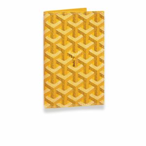 Goyard Grenelle Passport Cover Wallet Yellow For Women‎ 0.6in/1.5cm GRENELPMLTY08CL08X