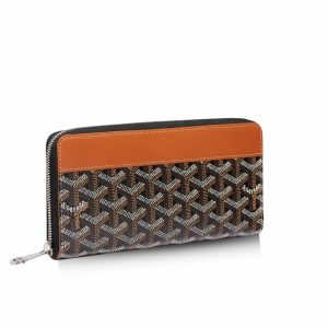 Goyard Matignon GM Wallet Black For Women‎ 4.3in/11cm MATIG2GMLTY01CL03P