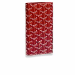 Goyard Saint-Roch Wallet Red For Women‎ 4.3in/11cm STROC2PMLTY02CL02X