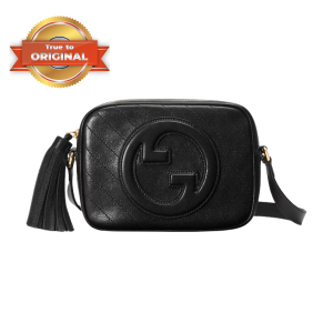 [True-to-ORIGINAL] Gucci Blondie Small Shoulder Bag Black For Women 742360 AACBO 8106 – 21 Cm/ 8.3 Inches