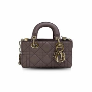 Dior Small Lady D-Joy Bag Purple For Women 6,3in/16cm