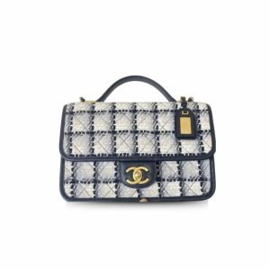 Chanel Small Flap Black Handbag For Women 9,8in/25cm