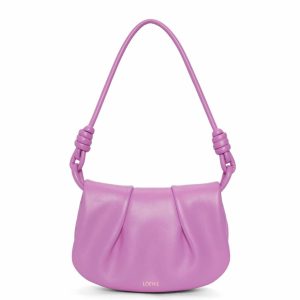 Loewe Paseo Satchel Rockrose For Women A709Q89X01- 9.8 Inches/ 24.8 Cm