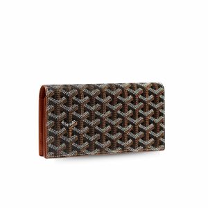 Goyard Richelieu Wallet Brown For Women‎ 7.5in/19cm RICHE2PMLTY01CL03P