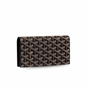 Goyard Richelieu Wallet Black For Women‎ 7.5in/19cm RICHE2PMLTY01CL01P
