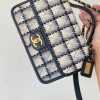Chanel Small Flap Black Handbag For Women 9,8in/25cm