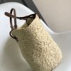 Loewe Anagram Basket Bag Beige/Brown For Women 18.1in / 46cm A223T43X02