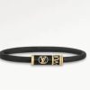 Louis Vuitton Rope Bracelet Black For Men