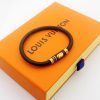 Louis Vuitton Rope Bracelet Black For Men