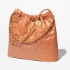 [True-to-ORIGINAL] Chanel 22 Bag Camel For Women AS3261 B08037 NU907 - 16.4 Inches/42 Cm