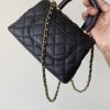 Chanel Coco Handle Mini Bag Black For Women 5,1in/13cm
