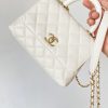 Chanel Coco Handle Mini Bag White For Women 5,1in/13cm