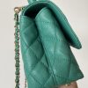 Chanel Coco Handle Mini Bag Green For Women 5,1in/13cm