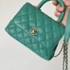 Chanel Coco Handle Mini Bag Green For Women 5,1in/13cm