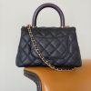 Chanel Coco Handle Mini Bag Black For Women 5,1in/13cm