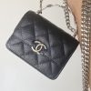 Chanel HAAS Mini Bag Black For Women 3,7in/9,5cm