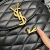 Saint Laurent June Box Bag Black For Women, Women's Bags 7.5in/19cm YSL 7100801EL071000