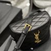 Saint Laurent June Box Bag Black For Women, Women's Bags 7.5in/19cm YSL 7100801EL071000