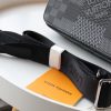 Louis Vuitton Studio Messenger Damier Graphite Gray For Men, Men's Bags, Shoulder And Crossbody Bags 9.3in/25.3cm LV N50013