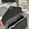 Saint Laurent Envelope Small Bag Black For Women‎ 7.5in/19cm