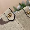 Louis Vuitton On The Go PM Bag Monogram Empreinte 9.8in/25cm Beige LV
