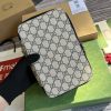 Gucci GG Mini Packing Cube Supreme Canvas Beige/Grey For Men 8.7in/22cm 726657 KGD0N 4060