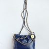[True-to-ORIGINAL] Chanel 22 Mini Bag Gold Tone Navy Blue For Women 7,1in/18cm