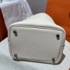 Hermes Picotin Lock 18 White Bag For Women, Women's Handbags 7.1in/18cm