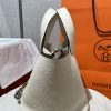 Hermes Picotin Lock 18 White Bag For Women, Women's Handbags 7.1in/18cm