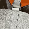 Hermes Picotin Lock 18 White Bag For Women, Women's Handbags 7.1in/18cm