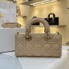 Dior Medium Lady D-Joy Bag Nude For Women 8,7in/22cm